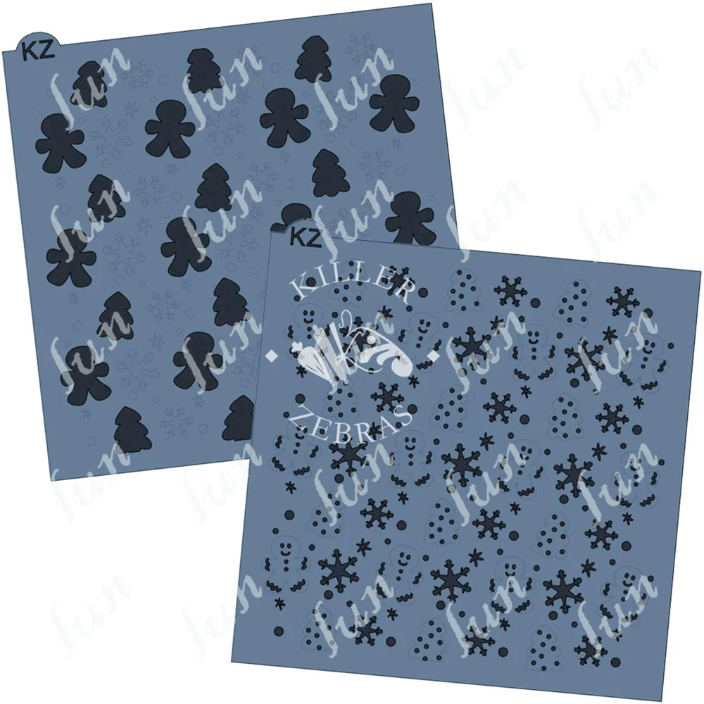 

New 2022 Gingerbread Men Layering Stencils Drawing Scrapbooking Embossing Molds Handmade Diy Paper Card Album Craft Supplies
