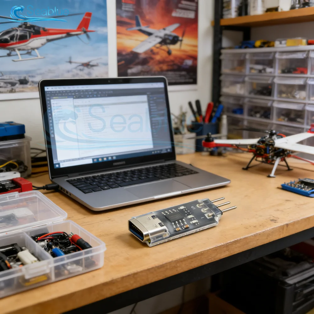 Module programmateur AM32 ESC USB Type-C pour réglage drone avion voiture RC