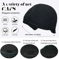 1B # Perruque de cheveux humains coupe lutin pour femmes, 6 pouces, couches courtes, amples et bouclées avec frange, densité 180%, cheveux brésiliens Remy, bonnet fabriqué à la Machine 6
