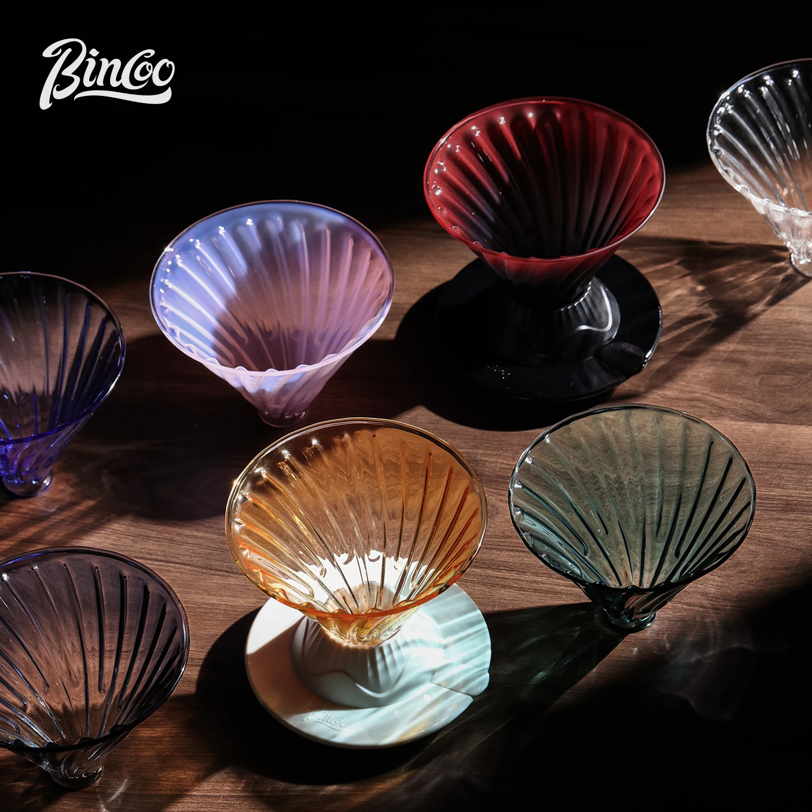 بينكو طقم قهوة زجاجي متكامل