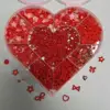 Pink Heart Boxed 500pcs Mixed Pearl Love Bow Star Butterfly French Ballet Princess Ballerina Nail Art Charms Decoration Gem Set 6