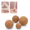 5/6/8cm Legs Foot Massager Yoga Ball Cork Massage Ball Back Tension Release Therapy Myofascial Ball Relax Muscles Trigger Point