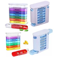7-Day Weekly Pill Organizer – 28-Grid Medicine Storage Box for Travel & Home 5