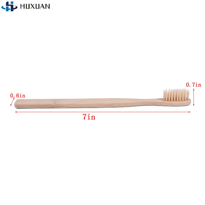 Eco-Friendly Bamboo Toothbrush Pack - Soft Charcoal Bristles for Adults, Perfect for Travel and Oral Care