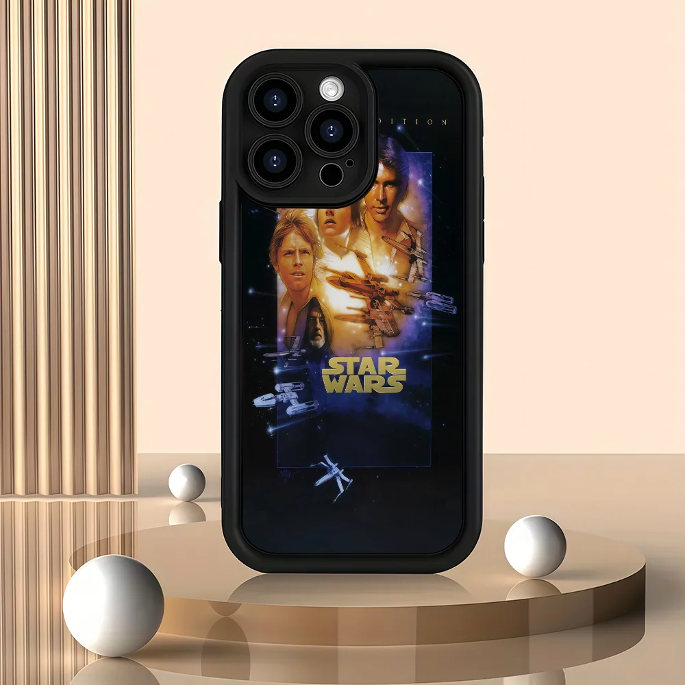 Star-Themed Anti-Slip Silicone Soft Phone Case