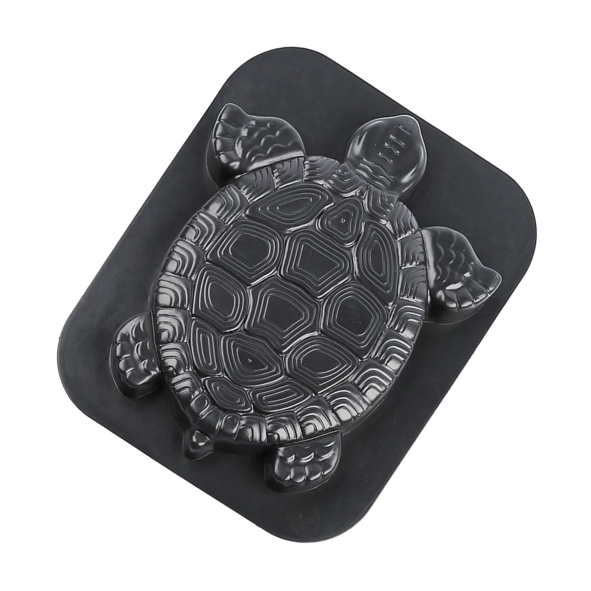 

Turtle Shape Stepping Stone Mold Concrete Cement Mould Walk Maker Driveway Paving Stepping Brick Maker ( Black )