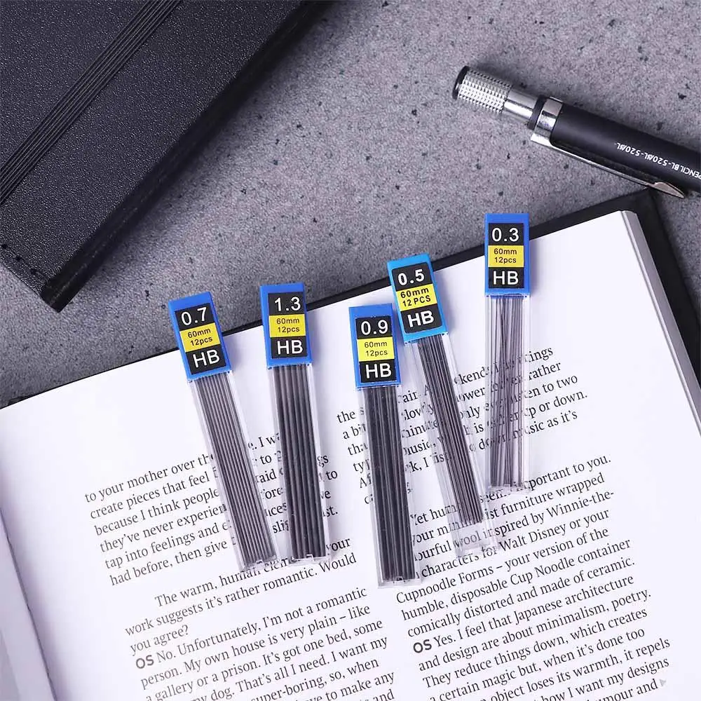 

Sketching 0.3mm 0.5mm 0.7mm 0.9mm Mechanical Pencil Student HB Pencil Refills Pencil Refill Automatic Pencil Pencil Lead Refill