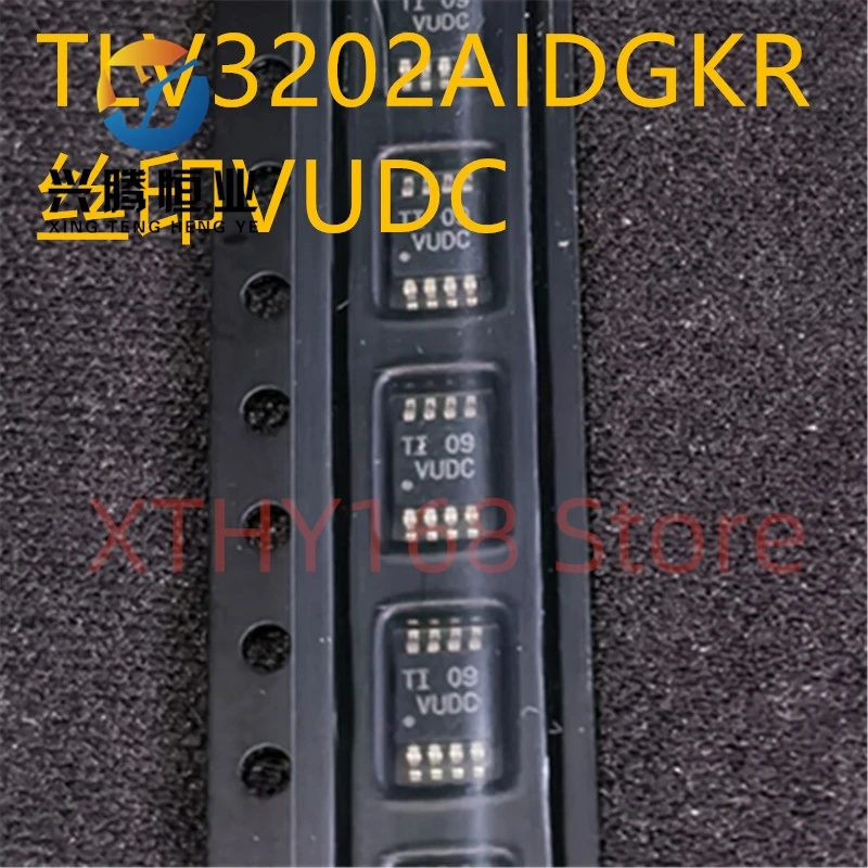 

Новые и оригинальные 10 штук TLV3202AIDGKR TLV3202 VUDC MSOP8