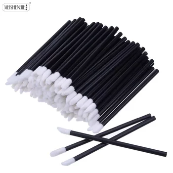 5/100 Pcs Lip Brush Eyelash Makeups Lip Glossy Microbrush Lash Extension Lipstick Set Cosmetic beauty Tools