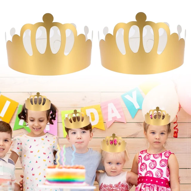 Chapeau de couronne pour anniversaire enfants chapeau de couronne