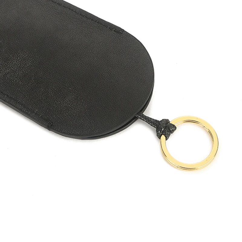Luxury Brand Design Halter Neck Women Key Bag Summer Simple Women Keychain Genuine Leather Mini Decorative Bags
