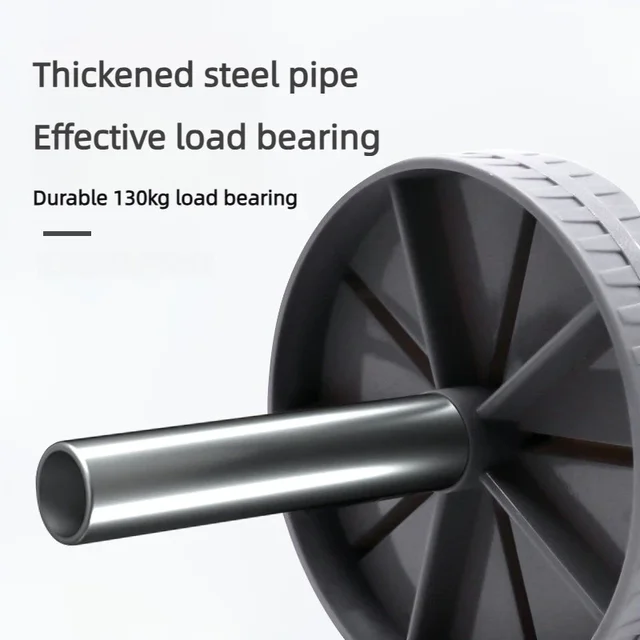 1Pcs Abdominal Wheel Strong Load Bearing Non-slip Roller Strengthen Muscle Exercise Equipment Fitness Training Home Use Silent 5