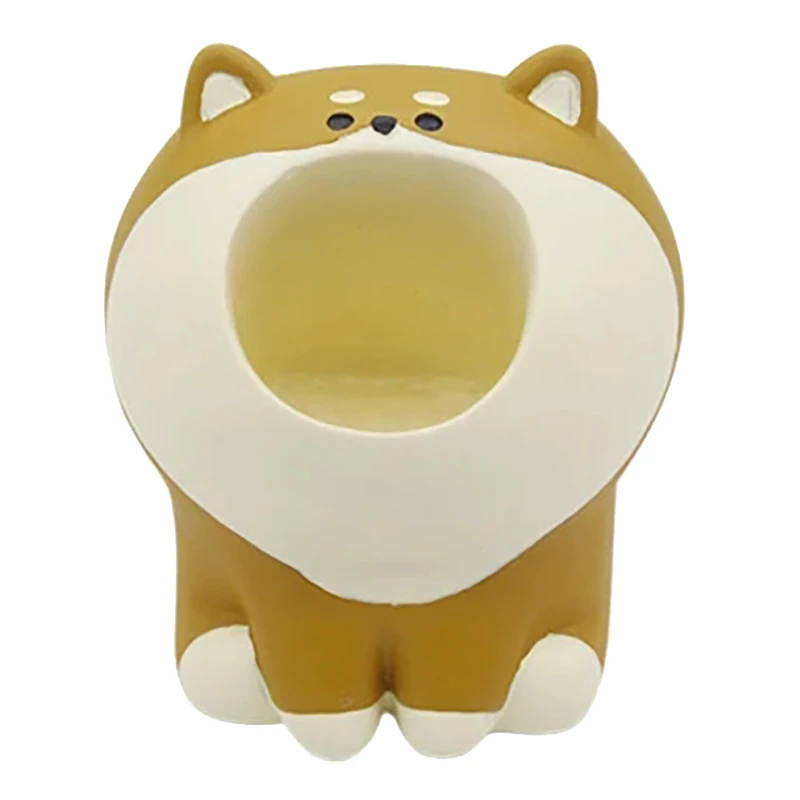 

Japan Creative Cute Shiba Inu Cat Pen Holder Storage Office Storage Case Ornaments Home Decoration Accessories-A
