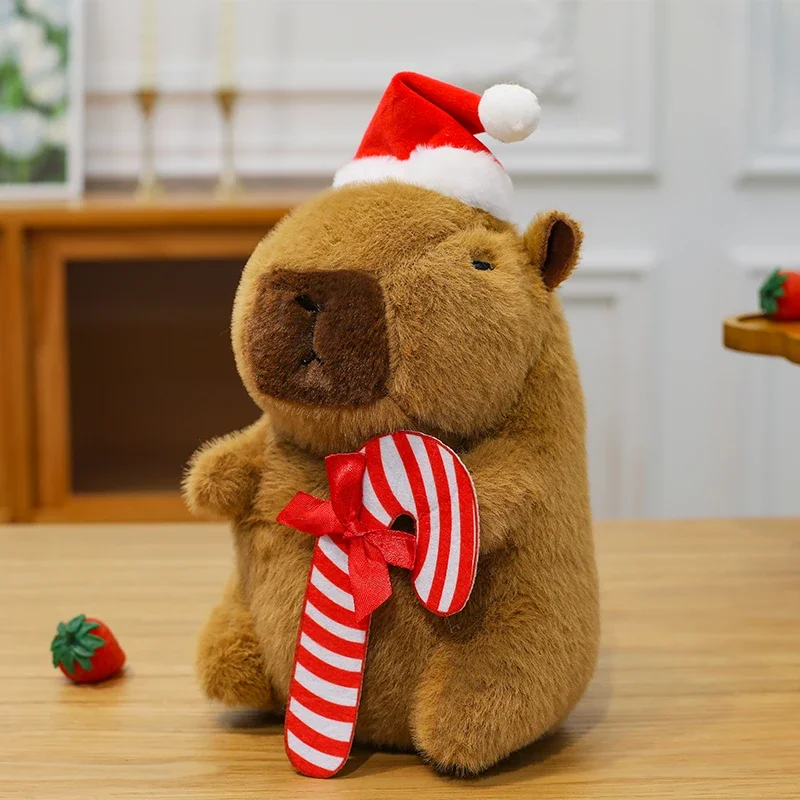 Capybara Plush Toy - Soft, Fluffy Decorative Pillow