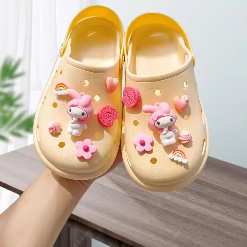 

Miniso Kuromi Croc талисманы для обуви Пряжка Diy декоративная пряжка аксессуары для обуви подходят для украшения сандалий креативные подарки