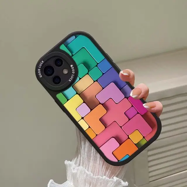 Art Colorful Blocks Case For XIAOMI