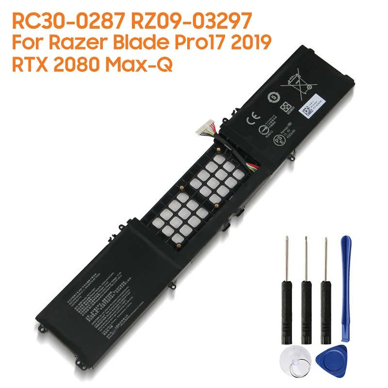 交換用バッテリーrazer-blade-pro17-2019-rtx-2080-rz09-03297-max-q充電式バッテリー4583mah