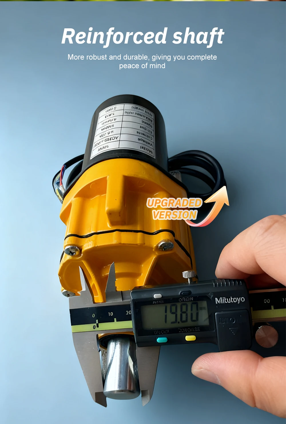 Agricultural Greenhouse Film Roller Motor 100W 220V Automatic Ventilation Film R