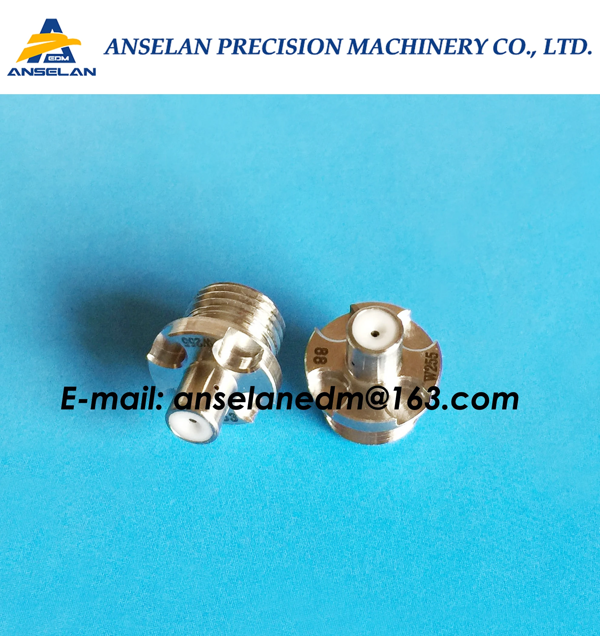 

J17108A d=0.21mm edm DICE AQ-1U(T) S101U, New Style Upper Wire Guide 0.21mm (Black diamond type) for AL serie Wire-CUT machine