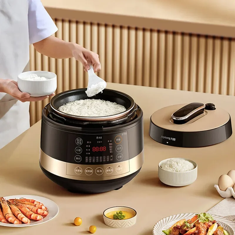 Joyoung Pressure Cooker 5 Liters and 6 Liters Rice Cooker 1000w with 2 Inner Pots Rice Cookers Multifunctional Multicooker