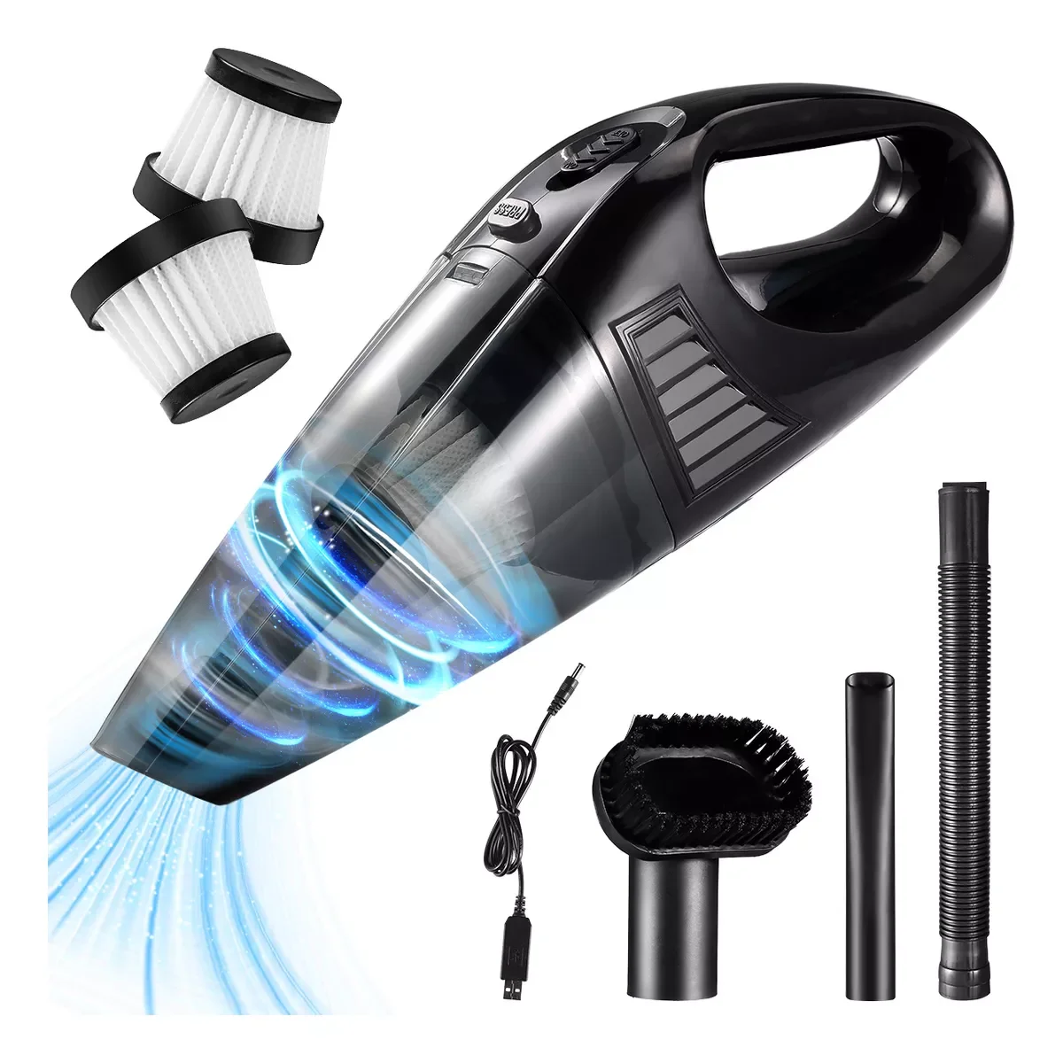 Benma- Portable Cordless Handheld Vacuum Cleaner For Car And Home and Vaccum cleaner with cable 3100pa to your car 1