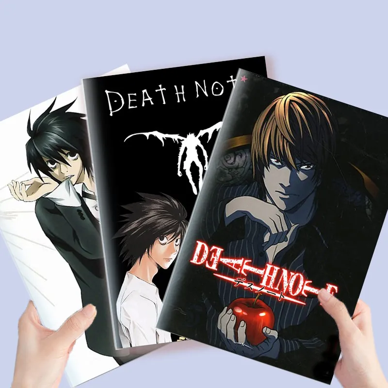 Cuaderno A5 Death Note, Agenda de Manga japonesa, Lawliet, Shinigami