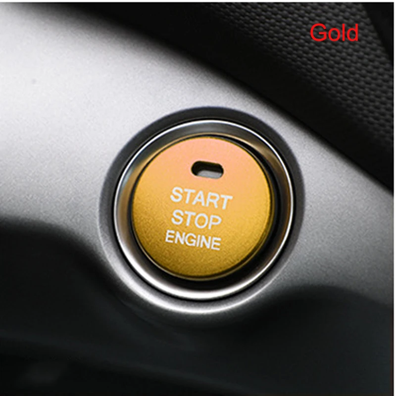 Tanie Zapłon samochodu przycisk Start pokrywa dla Hyundai 2019 Festa samochód jeden przycisk sklep