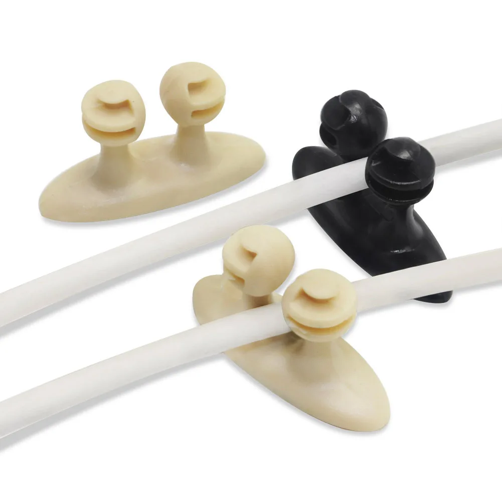 

8 Pcs Car Wire Cable Holder Multifunctional Tie Clip Fixer Organizer Car Charger Line Clasp High Quality Headphone Cable Clip