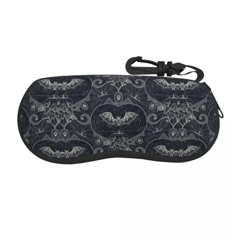 

Halloween Witch Bats Eyeglass Glasses Case Men Women Soft Gothic Halloween Lace Sunglasses Protective Box
