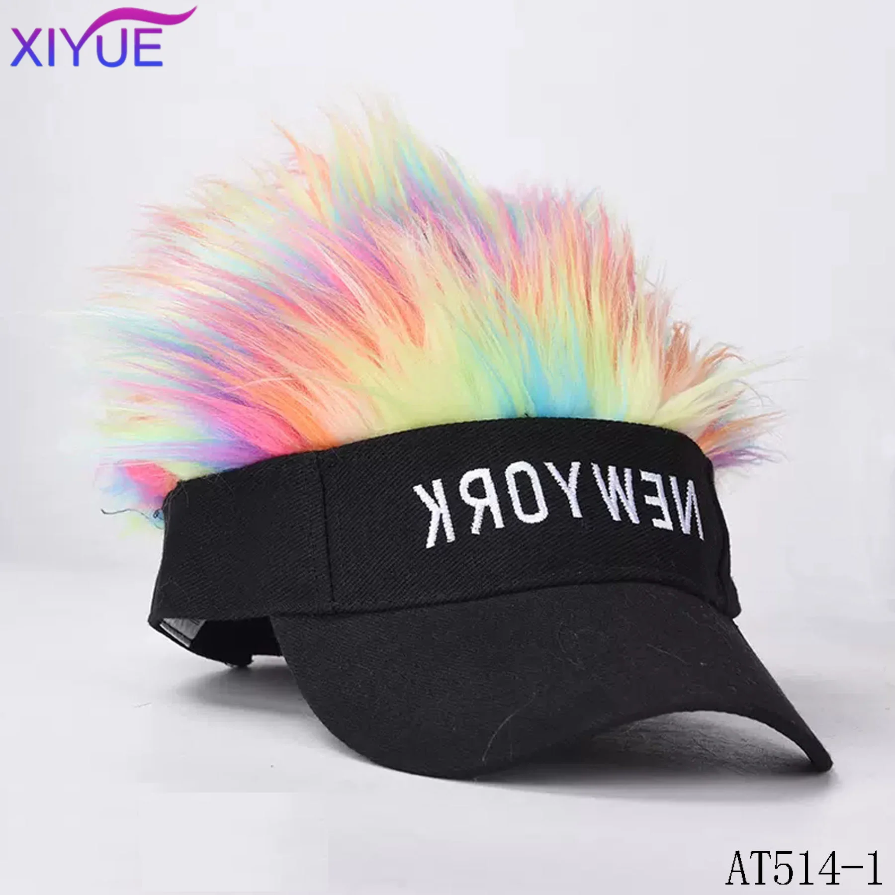 Cappello Con Capelli Finti Da Uomo – Visiera Solare, Stile Baseball, 2 In 1!