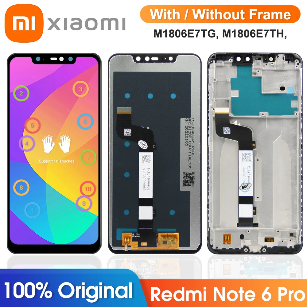 Xiaomi Redmi Note 6 Pro Lcd Display 