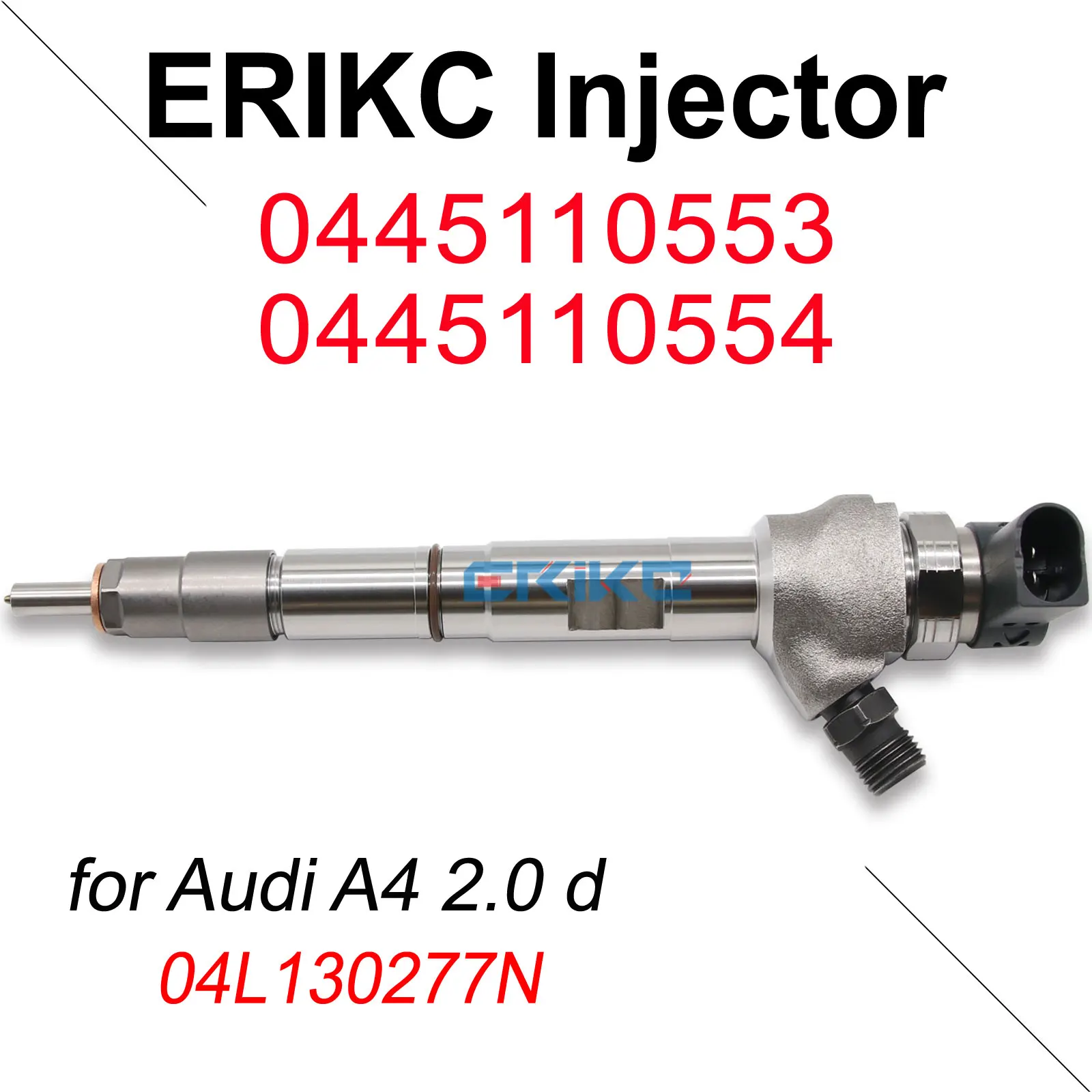 

0445110553 топливный Авто инжектор двигателя 0445110554 04L130277N дизельный Инжектор 0 445 110 553 для Bosch Audi A4 2,0 TDI 0 445 110 554