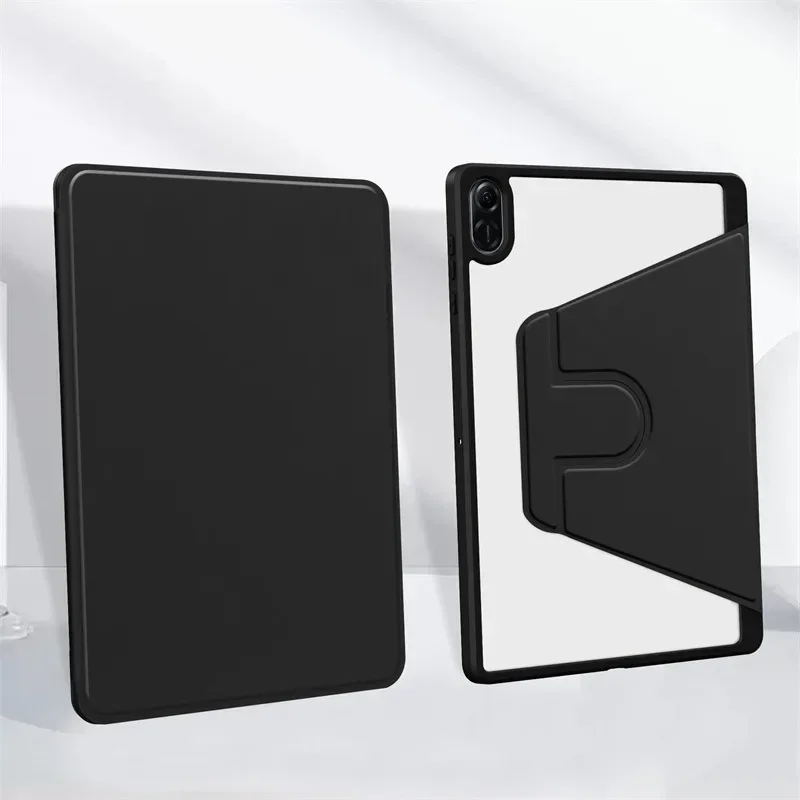 Premium 11-Inch Tablet Case with Pencil Holder and 360° Rotating Stand
