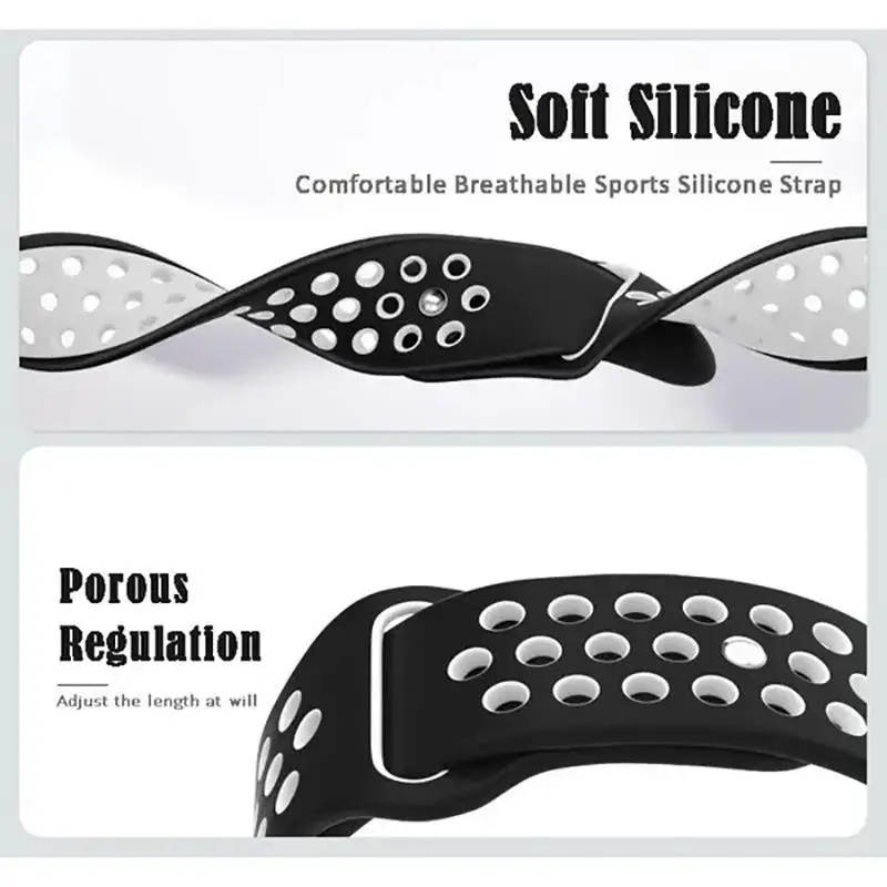 Premium Silicone Watch Strap - Universal Fit, Various Sizes Available