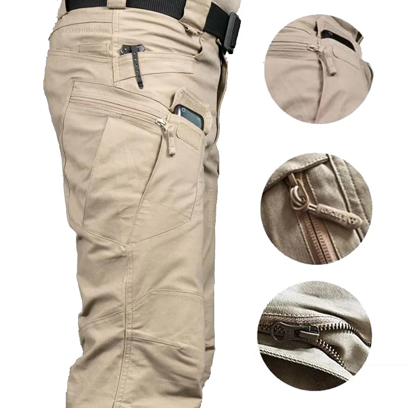 

Tactical Cargo Pants Men Outdoor Waterproof SWAT Combat Military Camouflage Trousers Casual Multi Pocket Pants Male Work Joggers