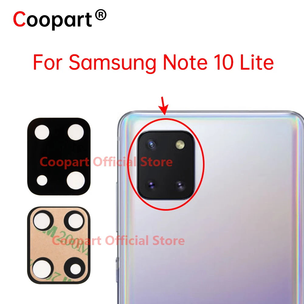 2Pcs-Rear-Camera-Lens-For-Samsung-Galaxy-Note-10-Lite-SM-N770F-N770F-DS ...