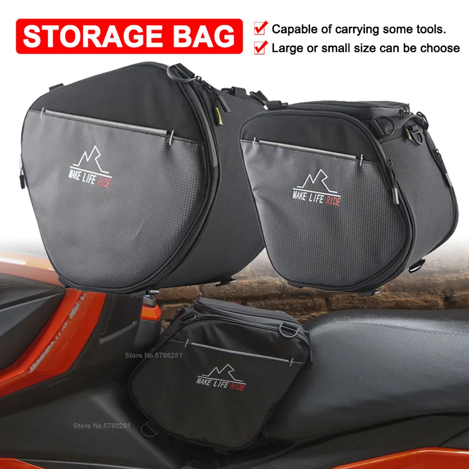Motorcycle Saddlebags Motorcycle Scooter Tunnel Bag Waterproof - View #3