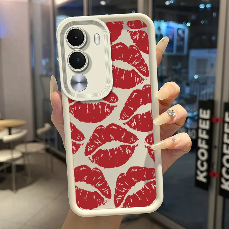 Aesthetic Luxury Fashion Silicone Phone Case – Soft Matte Shockproof Bumper, Full Protection