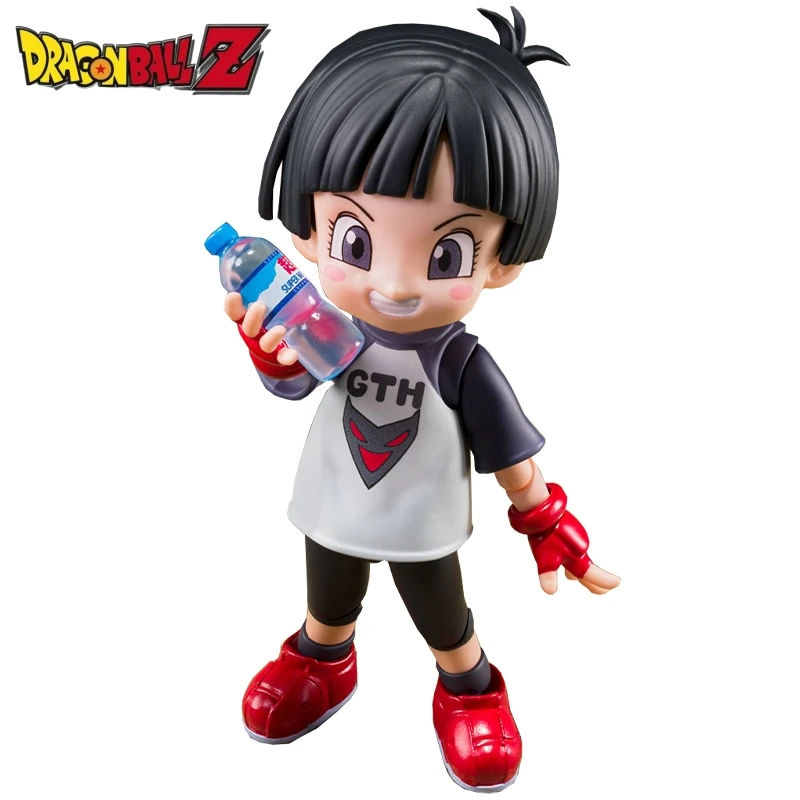 

Dragon Ball in Stock Super Hero Pan Anime Figure Bandai Shfiguarts Action Figure Include Gohan Replace The Head Model Dolls Gift