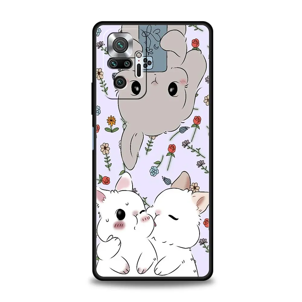 Cute Colorful Rabbit Soft Phone Case