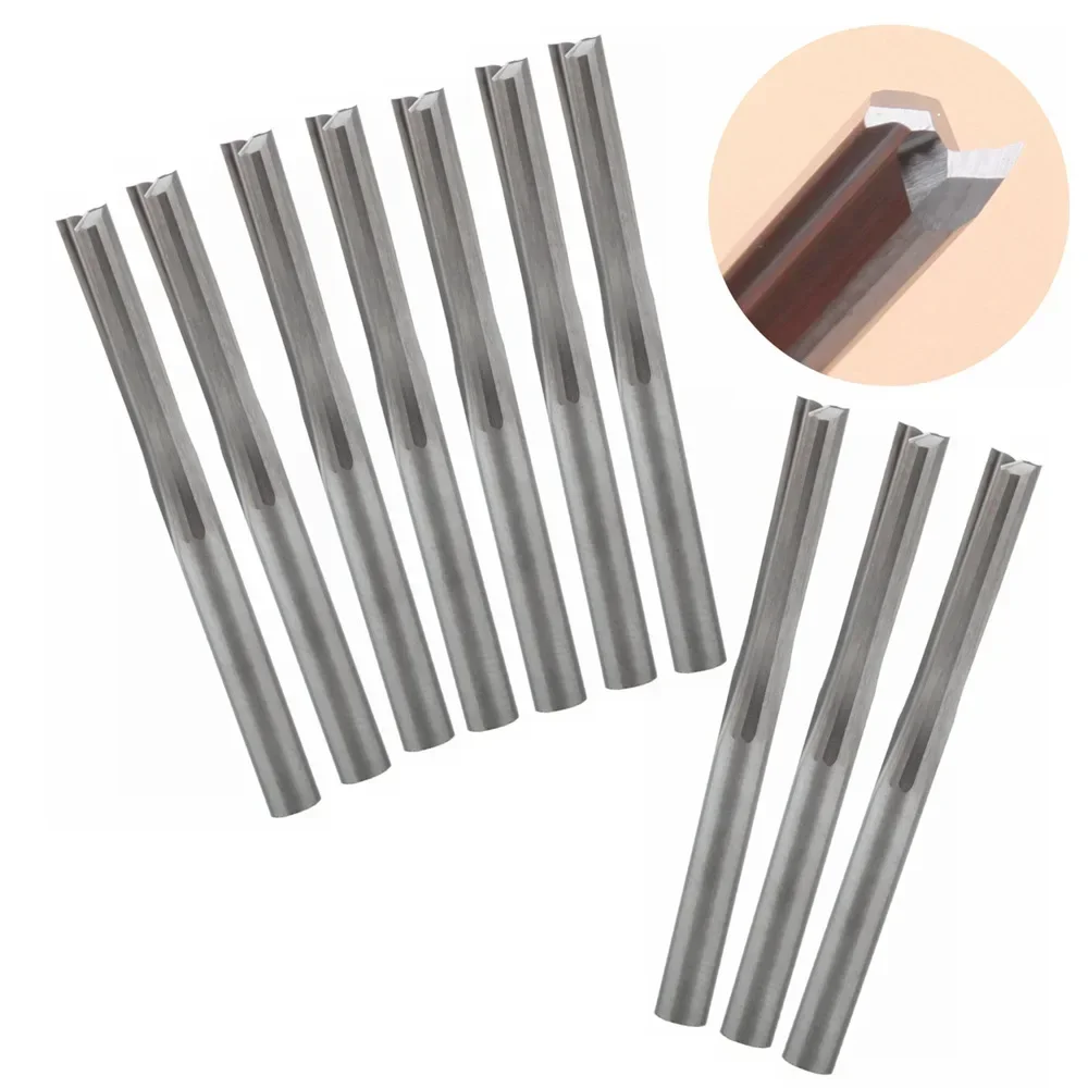 

End Mill Cutter 2F 3.175/4/5/6/8mm Bit Wood Router 10Pcs/Lot Flutes Tools Milling CNC Slot Two Straight
