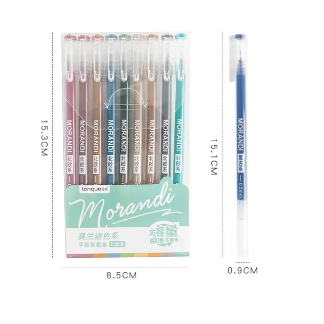 Mr. Pen: 6 Pack Morandi Gel Pens 