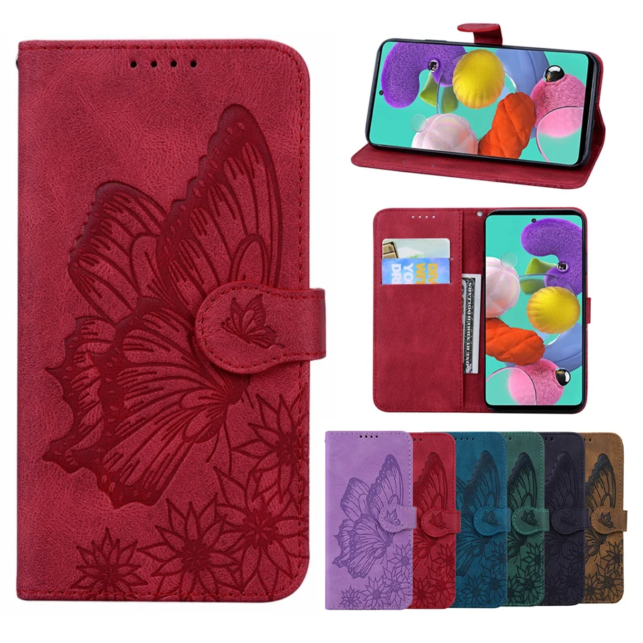 Premium Printed Leather Phone Wallet Case - Stylish and Durable Accessory