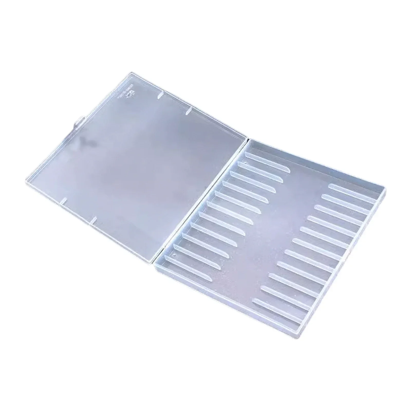 Plastic Fountain Pen Collection box Ink Pen Case 12 Grids school Stationery Office Supplie Container Desktop Storage Box pencil cases,stationery box