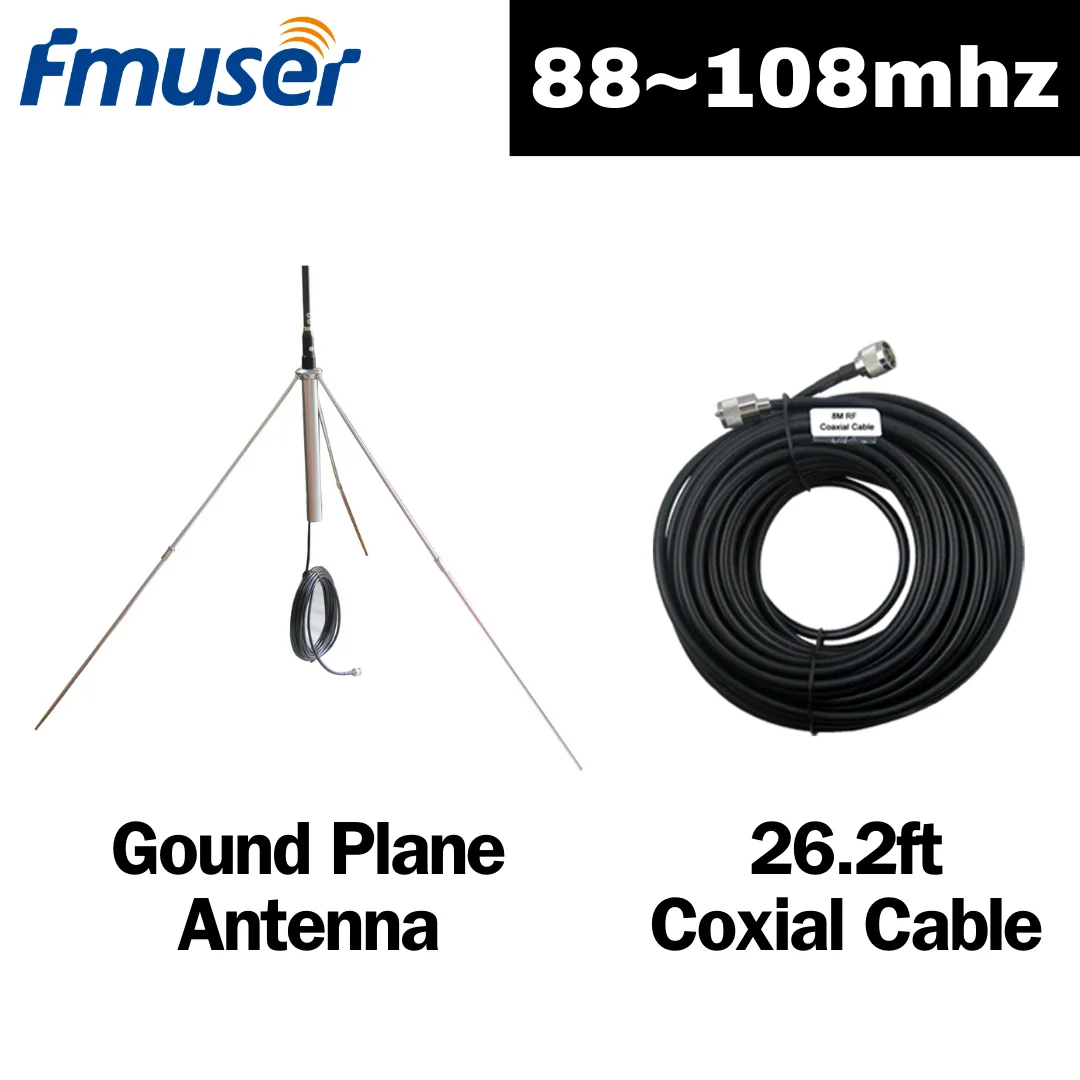 fmuser gp Antenna for fm Transmitter Radio Broadcast