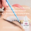 10ml Eyelash Glue Primer for Lash Extensions Longer Retention Lash Extension Primer Natural Oil and Protein Oil Remover 3