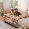 Fluffy Plush Pet Dog Bed Sofa For Large Dogs House Mat Kennel Winter Warm Cat Bed Pad Washable Dog Cushion Blanket Sofa Cover 2