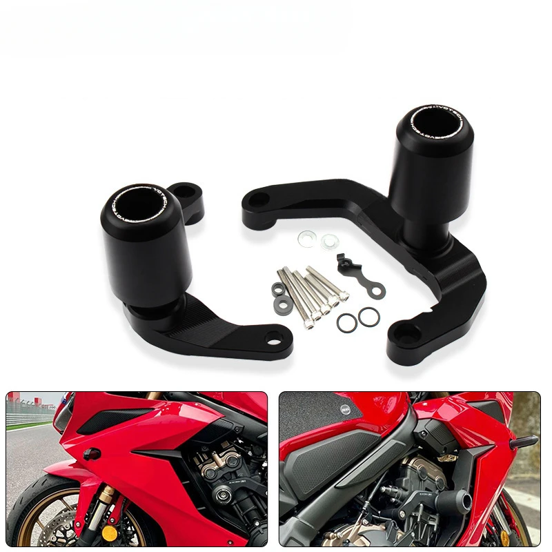 

For Honda CB650R CBR650R 2019 2020 2021 2022 EP anti drop ball body protection anti drop bar anti drop adhesive