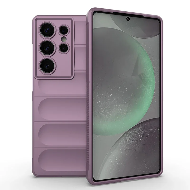 Silicone Soft-Touch Airbag Case with Full Lens Protection and Anti-Drop Cover