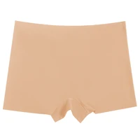 Women's Boxers Ice Silk Soft Boxer Briefs for Women Elasticity Panties Box Breathable Female Underwear Seamless Solid Lingerie 4